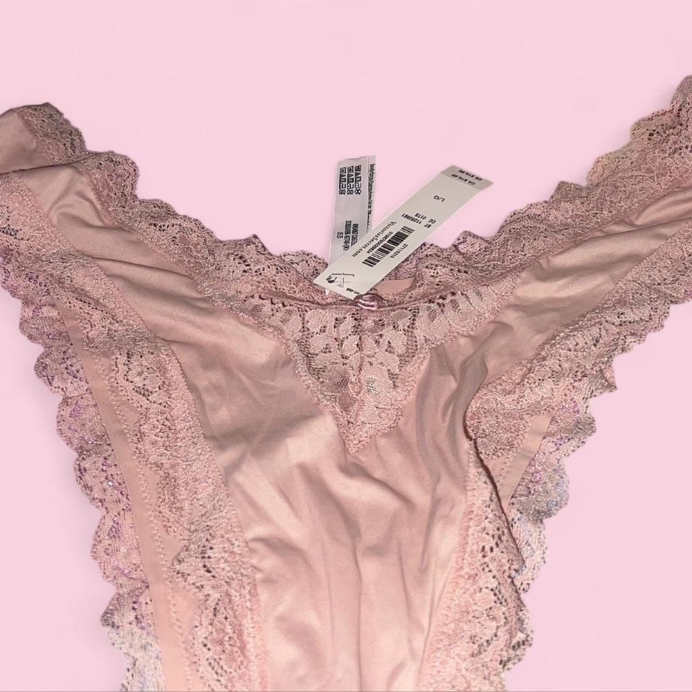Victoria's Secret Pink Lace Bikini Panty